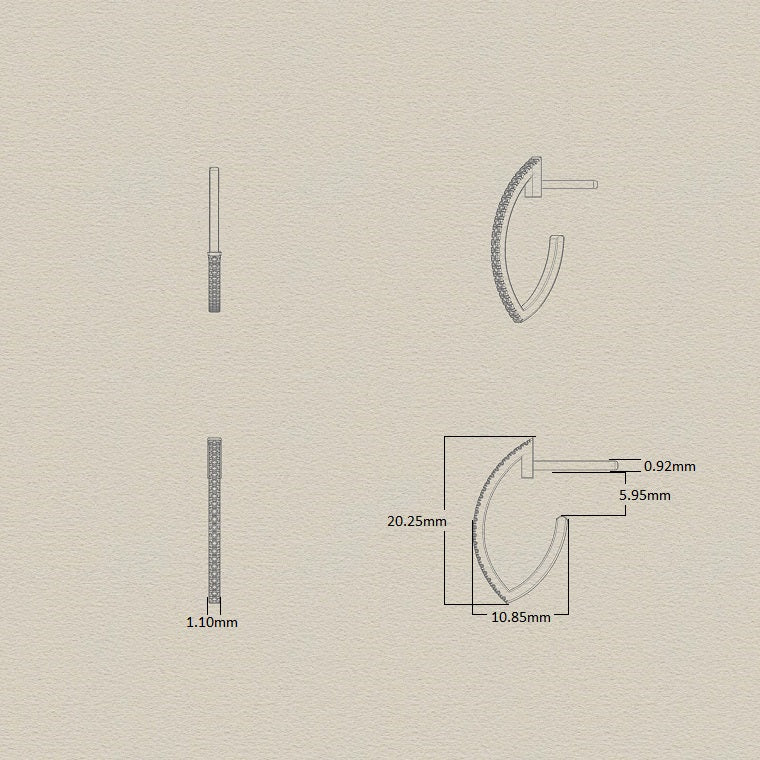 Diamond Earrings