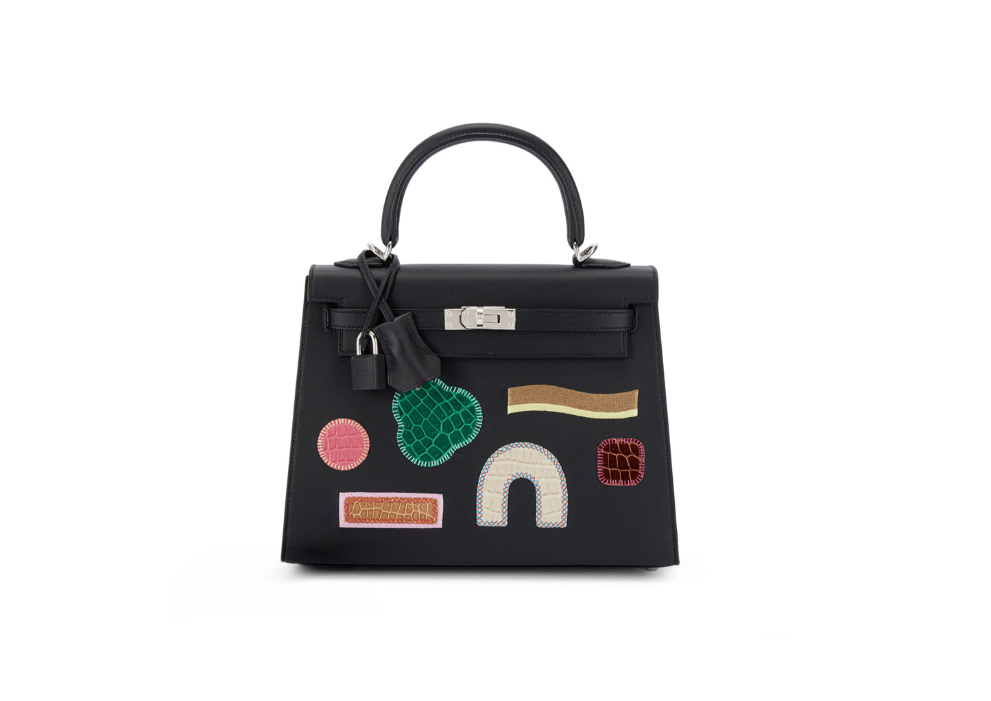 Hermès Kelly 25 Broderie Collage Bag