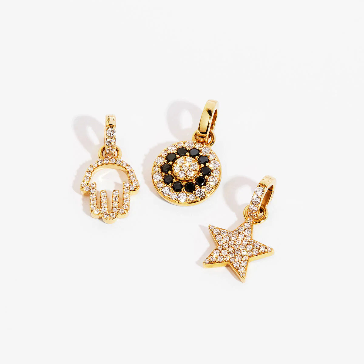 Hamsa Diamond Charm