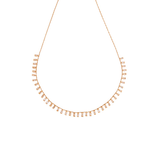 Dancing Diamond Necklace