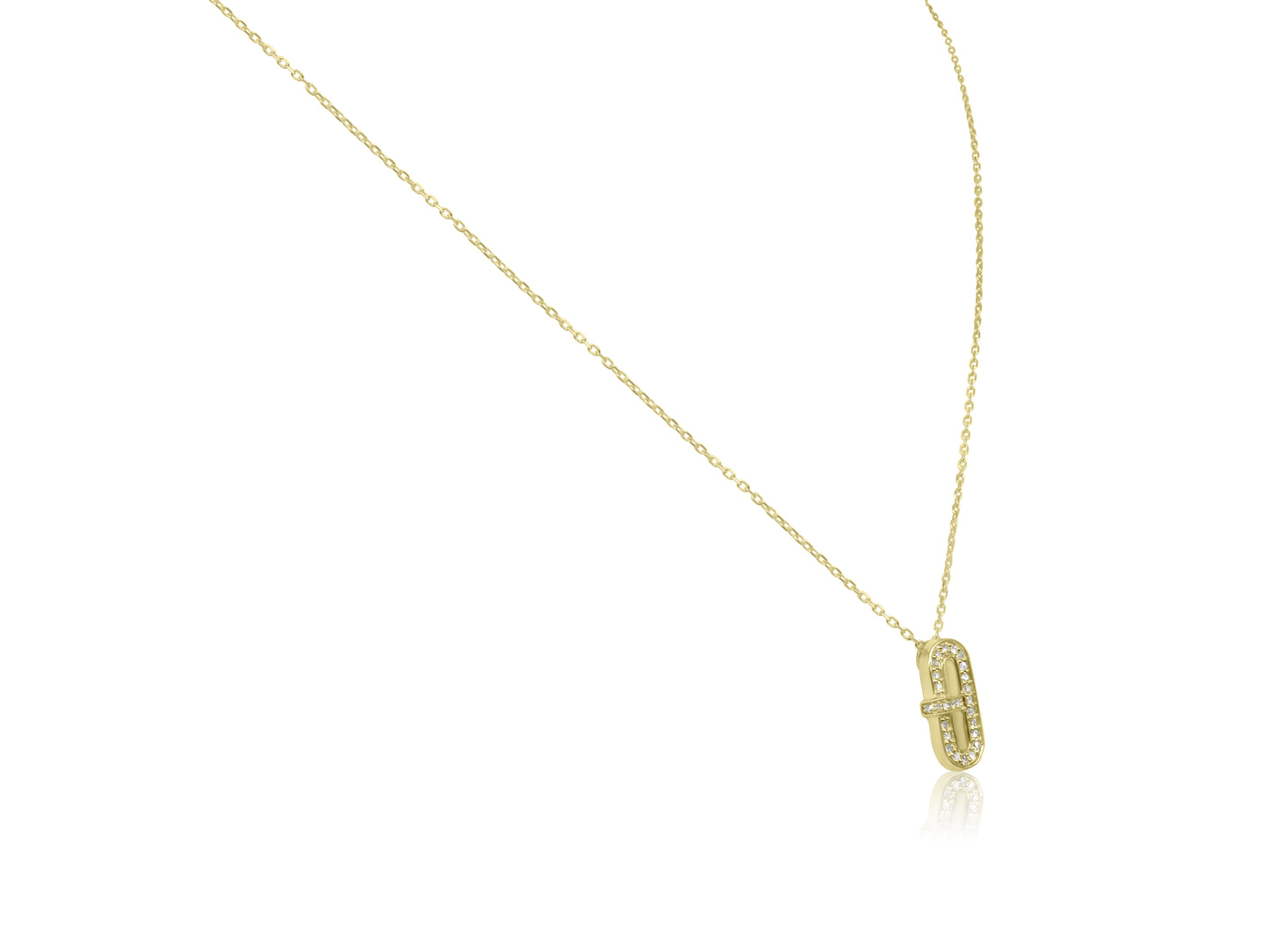 Diamond Link Pendant
