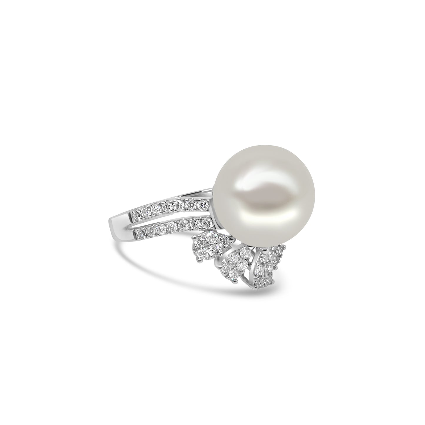 Pearl and Diamond Ring