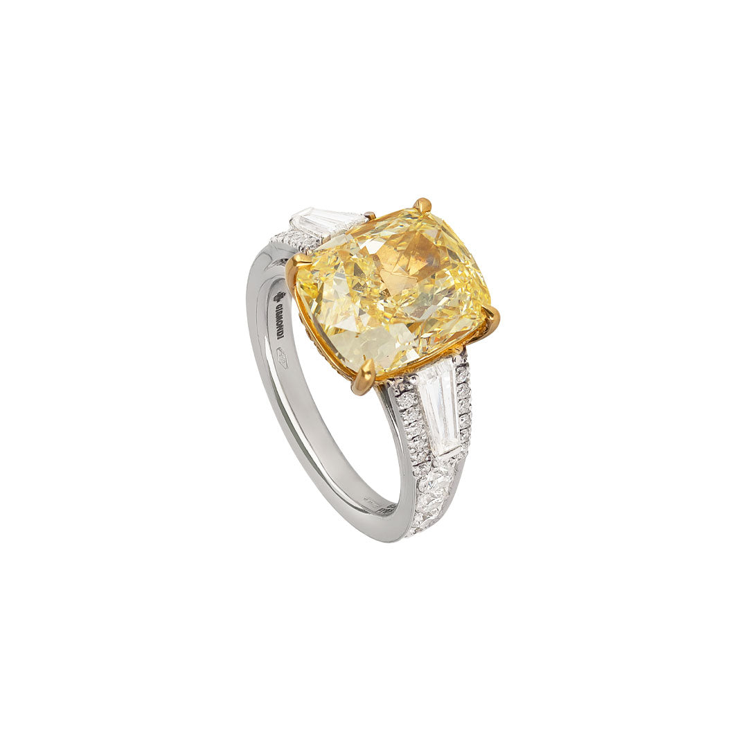 Yellow Diamond Ring