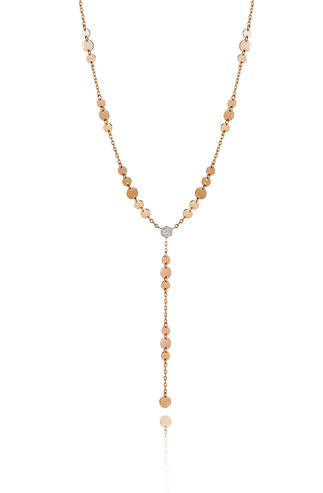 Diamond Y Necklace