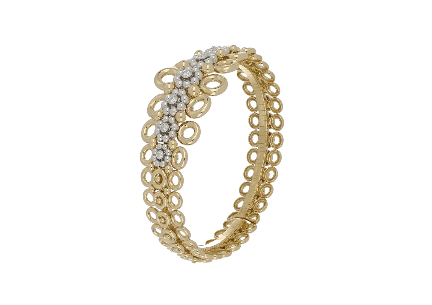 Circular Cluster Bangle