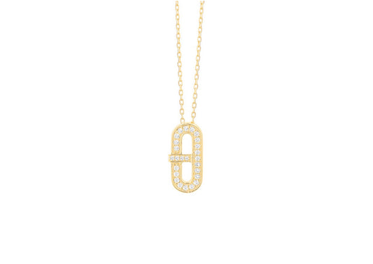 Gold and Diamond Pendant