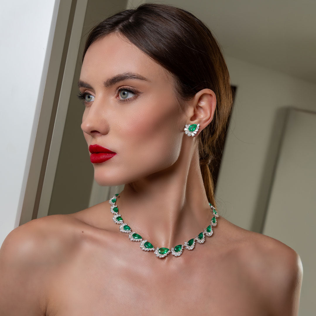 Emerald Earrings