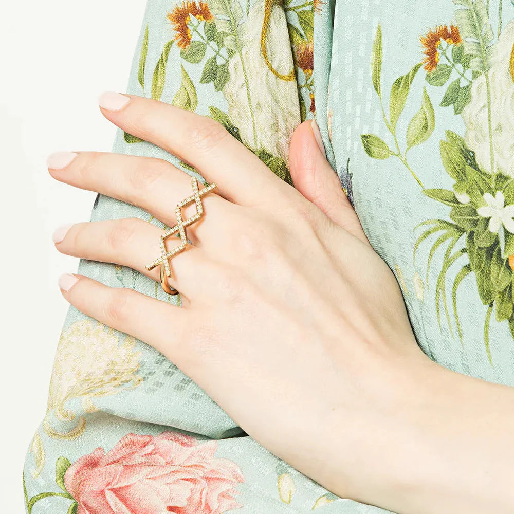 Trio Diamond Ring