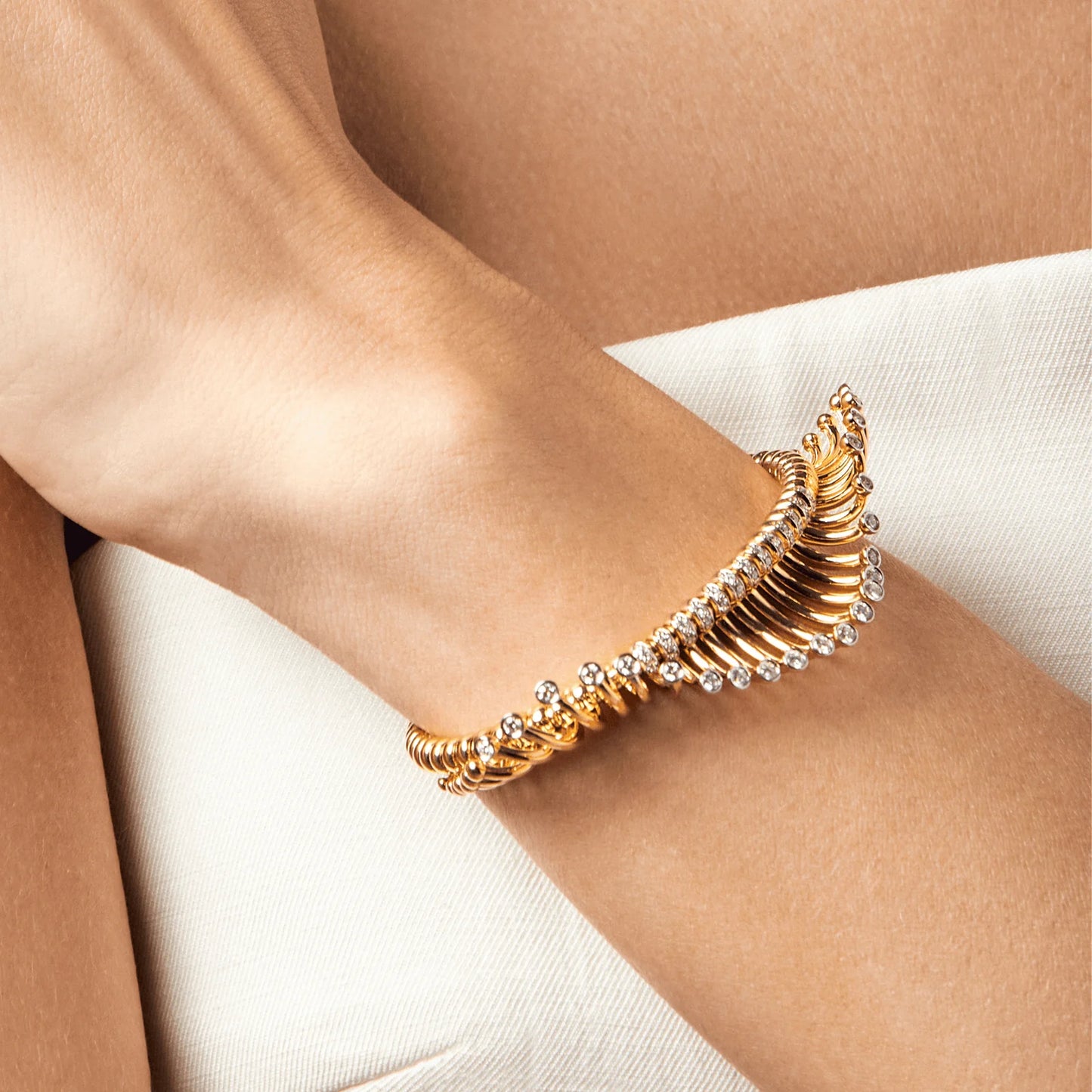 Diamond Fireworks Bangle