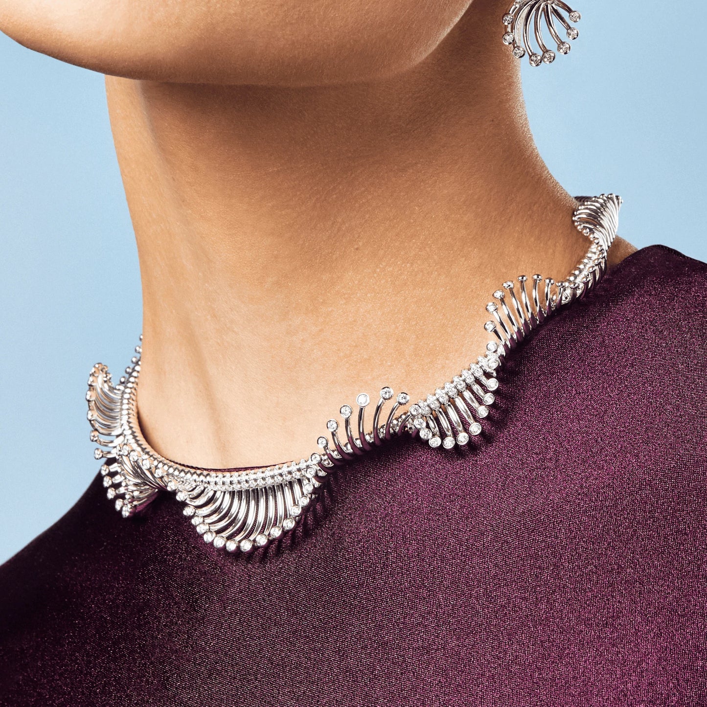 Diamond Fireworks Necklace
