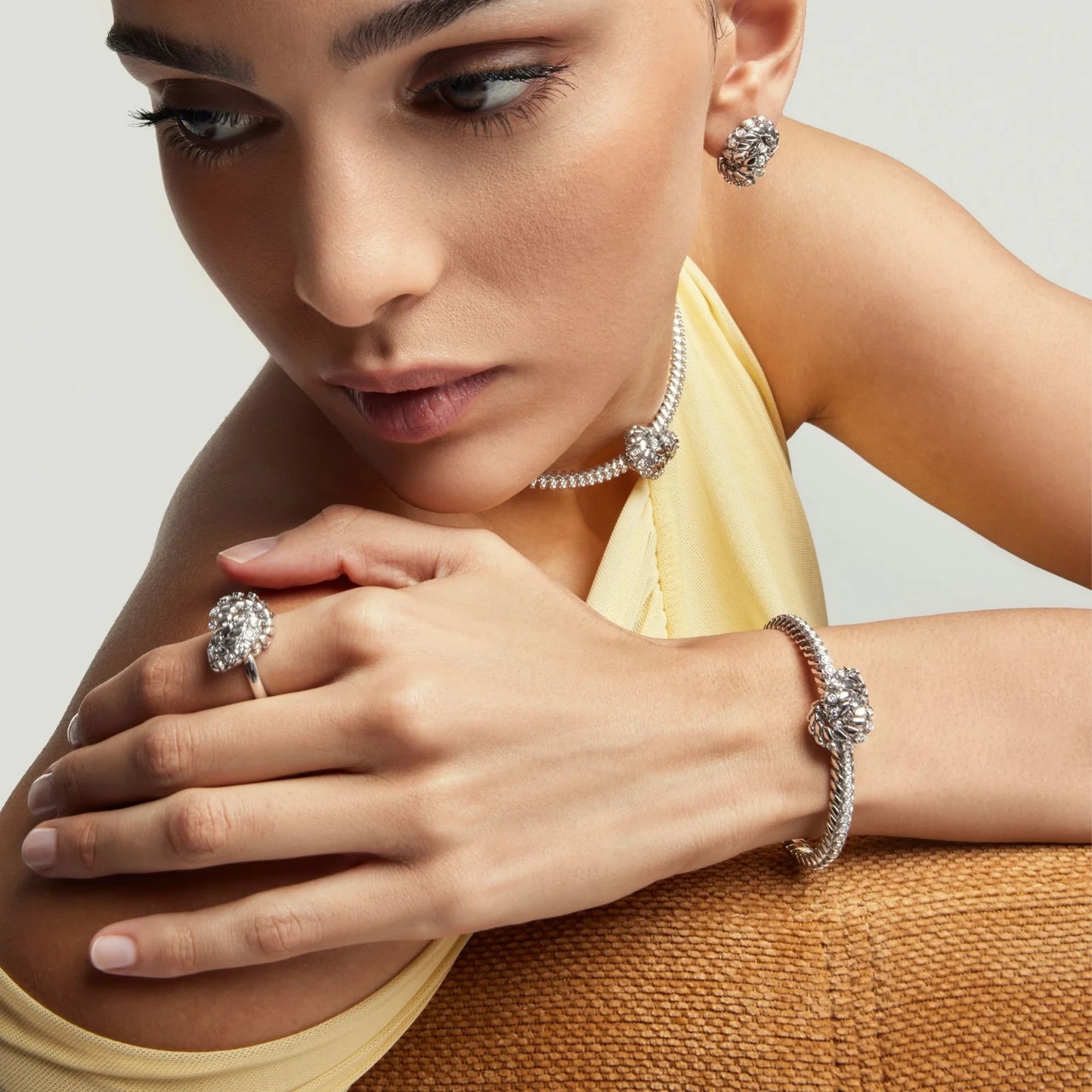 Diamond Knot Bangle
