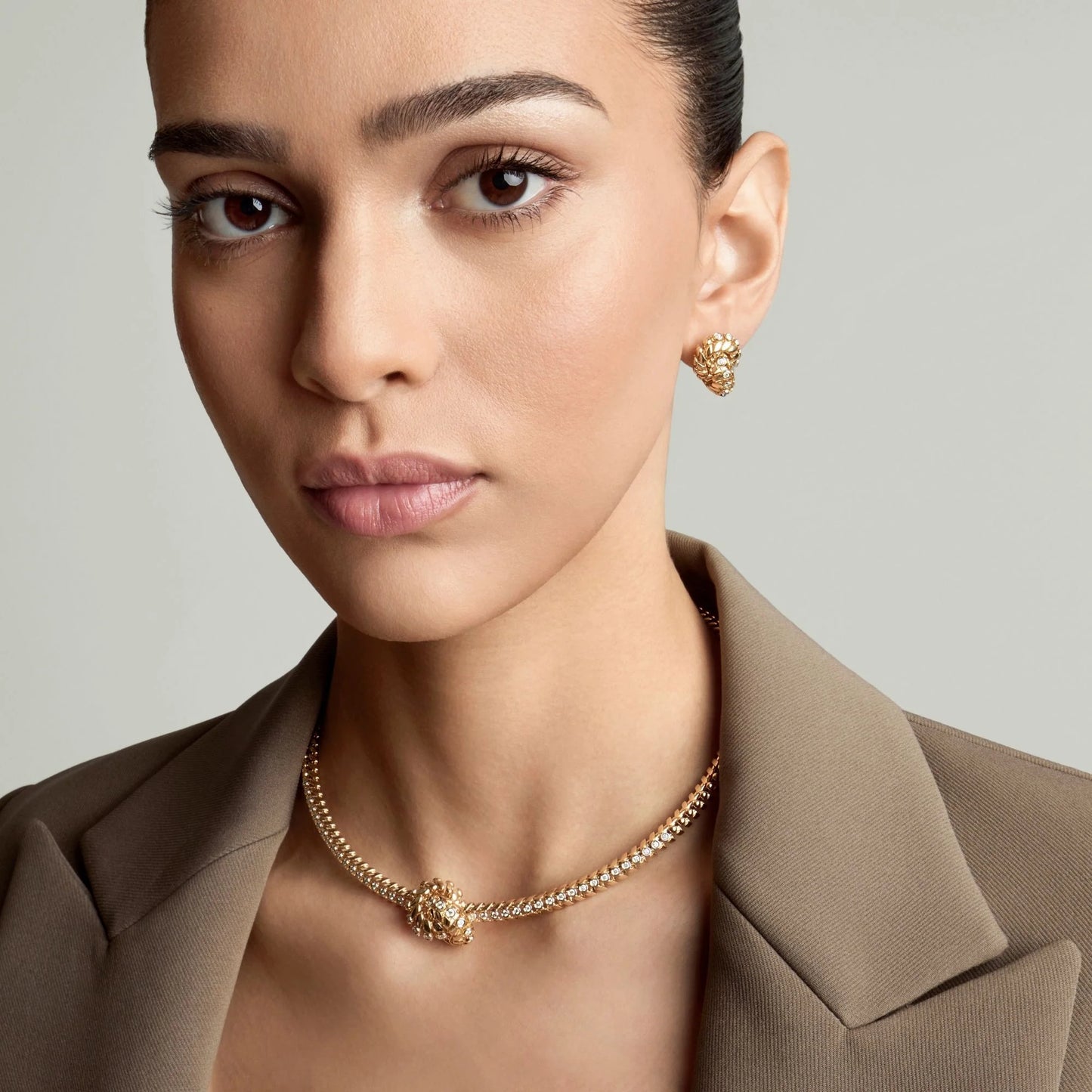 Petite Yellow Diamond Knot Earrings
