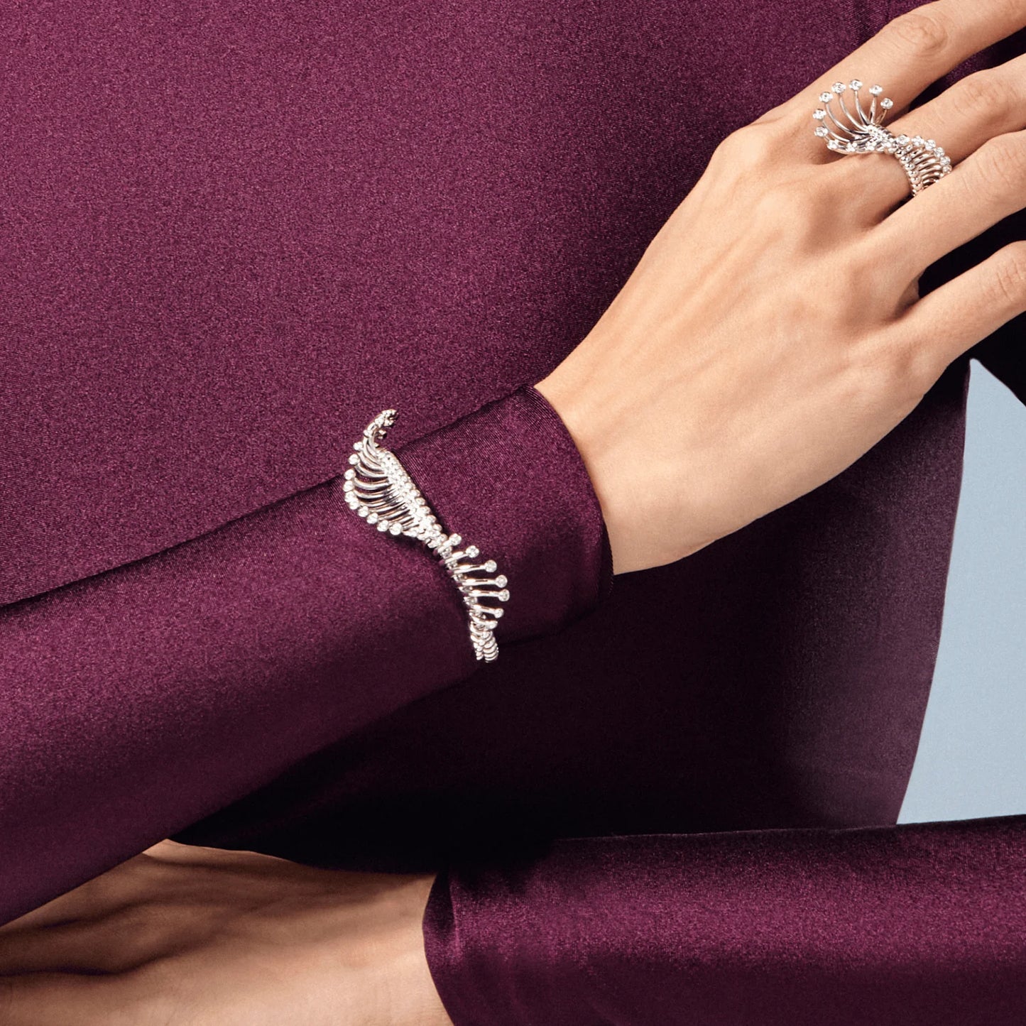 Diamond Fireworks Bangle