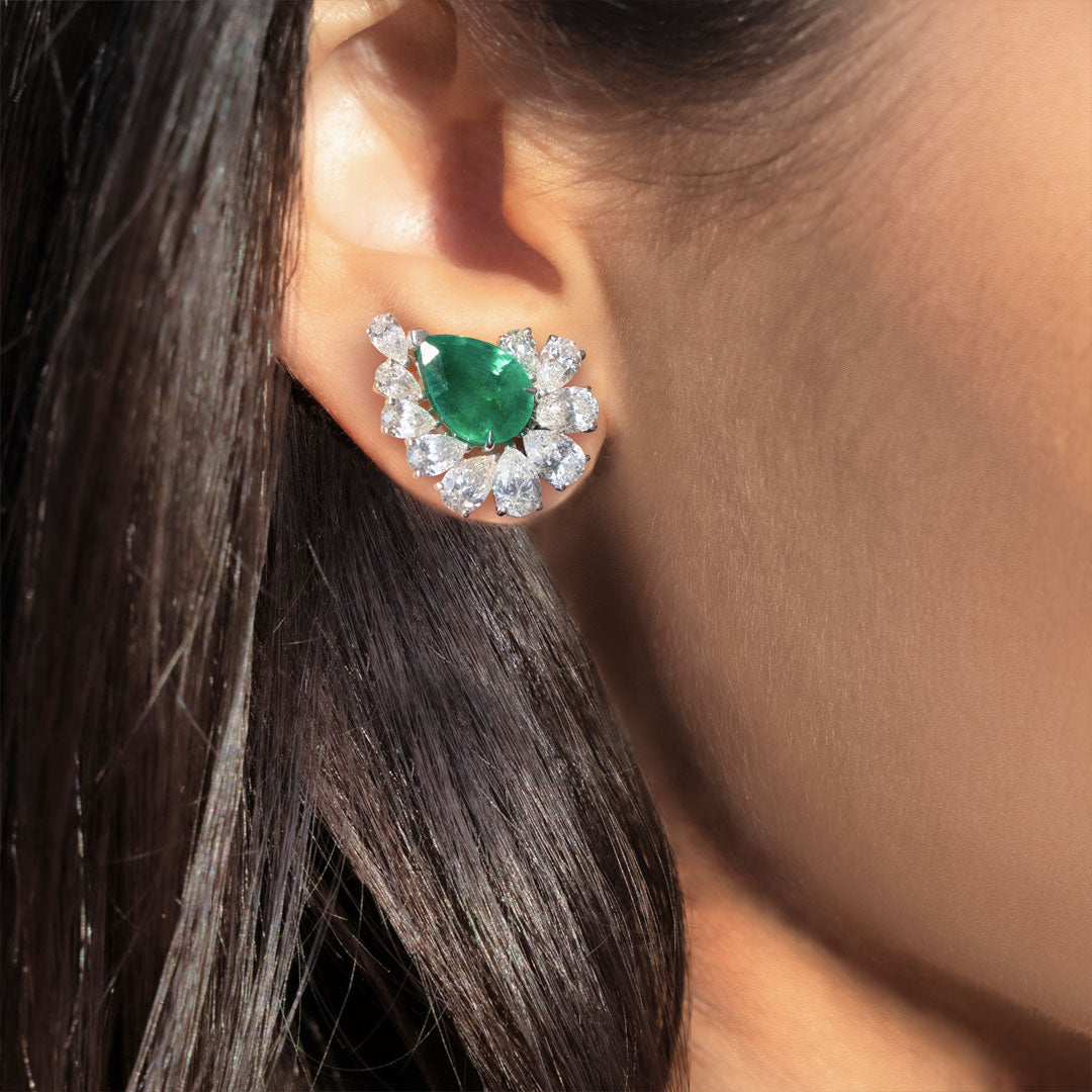Emerald Earrings