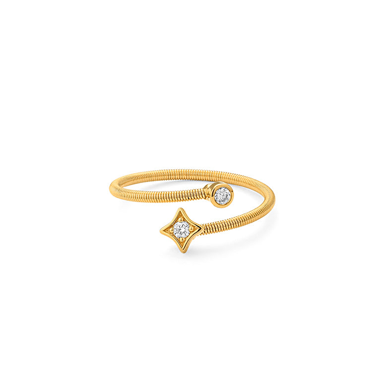 Diamond Star Ring