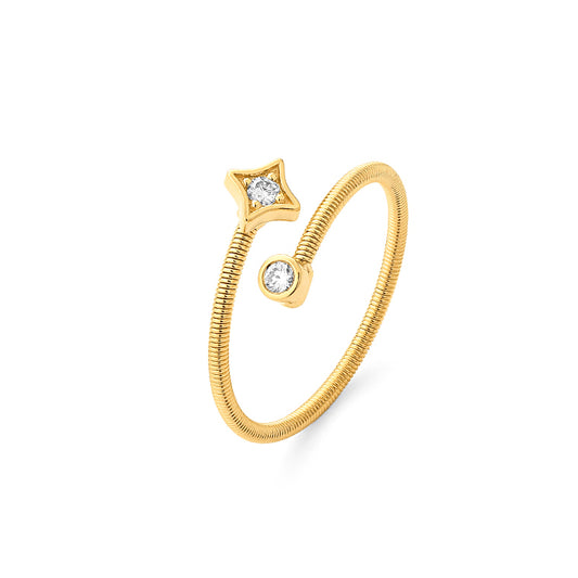 Diamond Star Ring