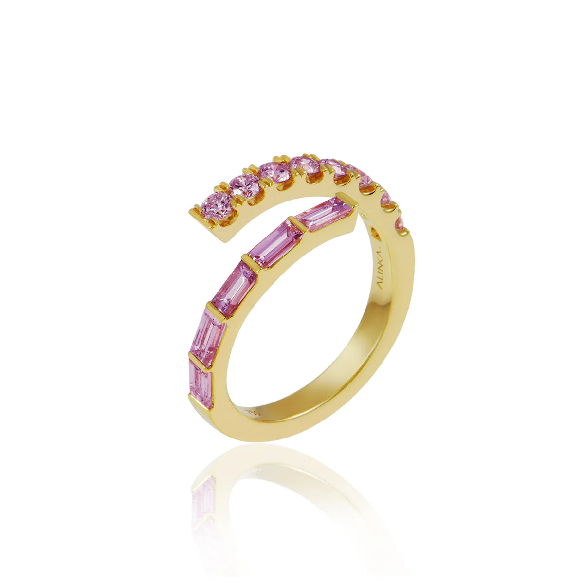 Pink Sapphire Ring