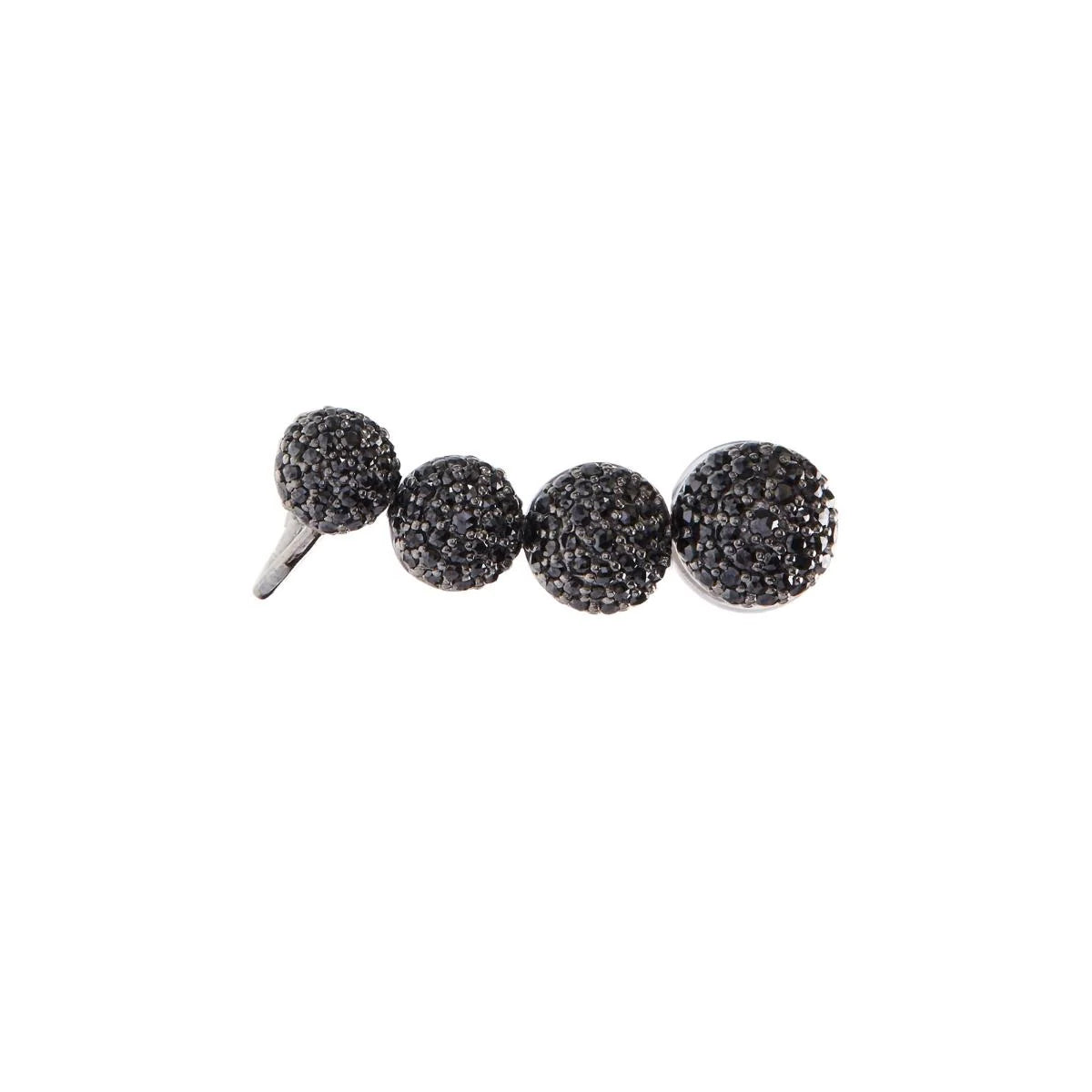 Black Diamond Ear Cuff - Right