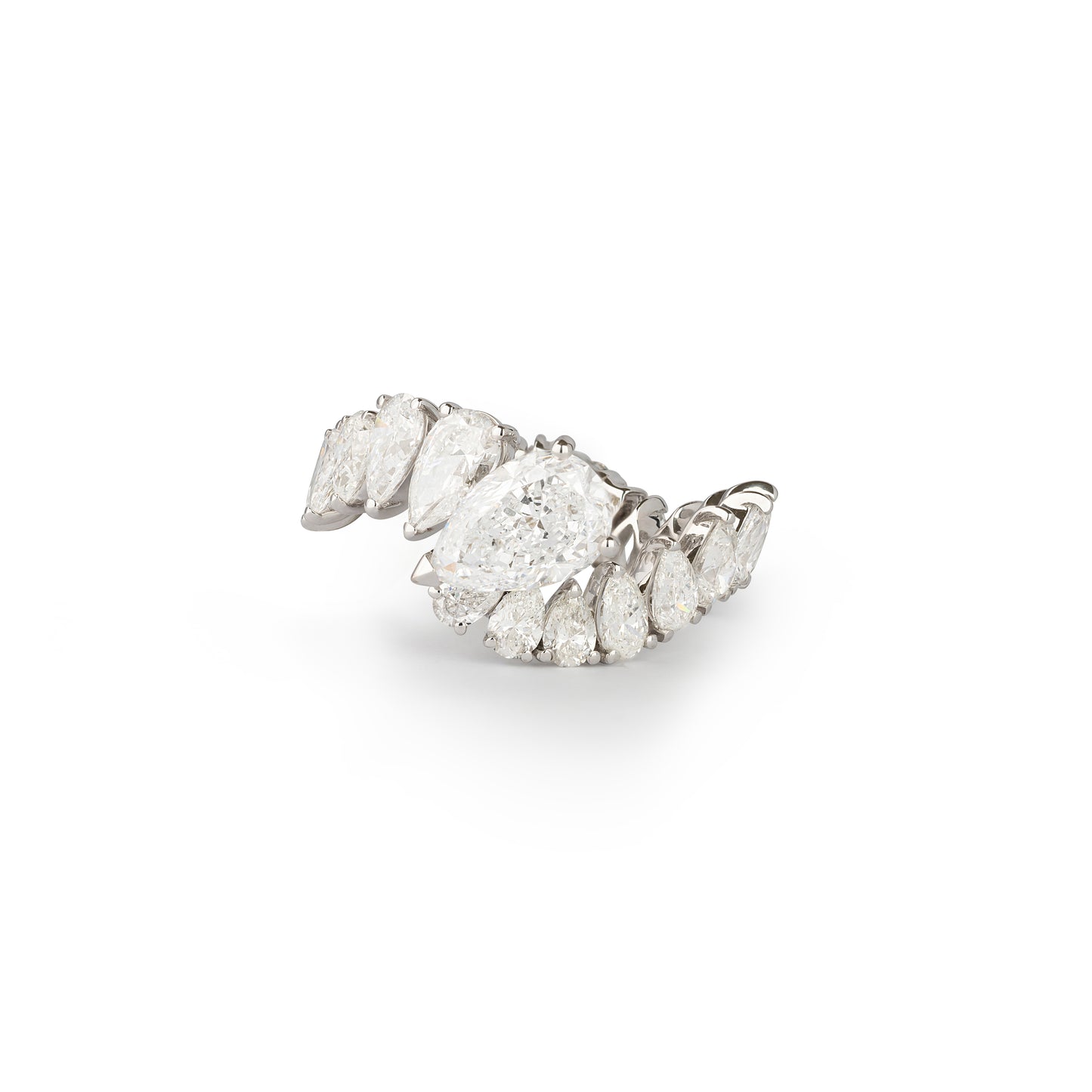 Pear Diamond Ring