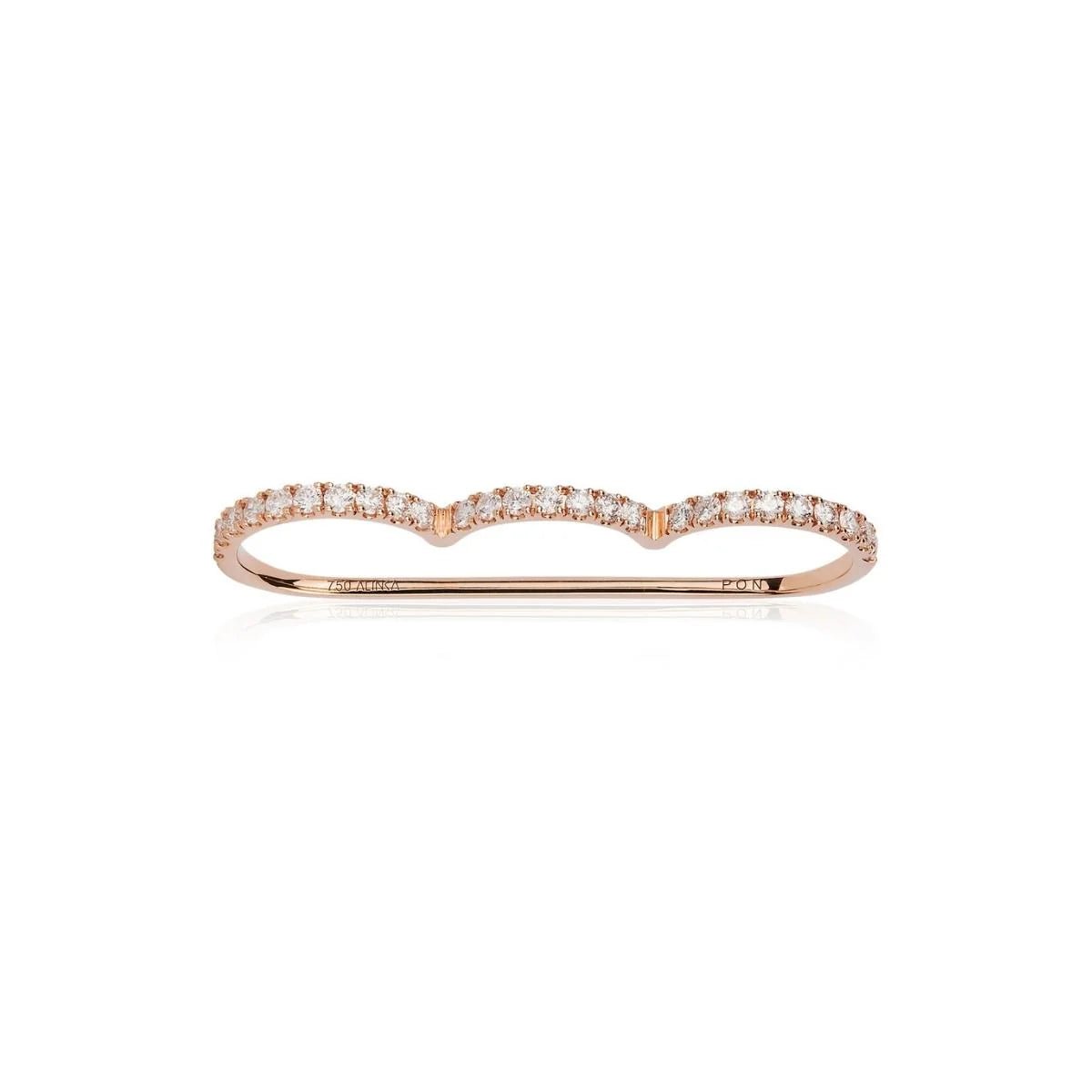Cloud Diamond Ring