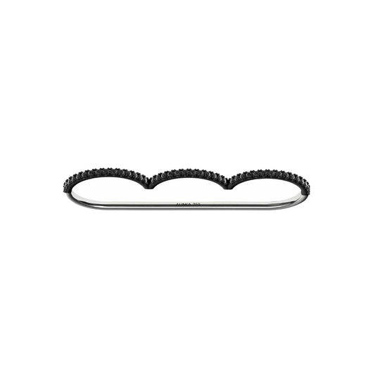 Black Diamond Cloud Ring