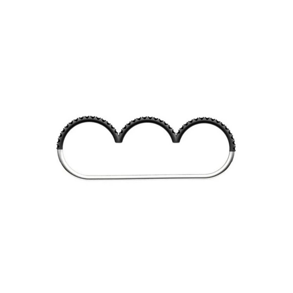 Black Diamond Cloud Ring