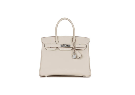Hermès Birkin 30 Craie Epsom Bag
