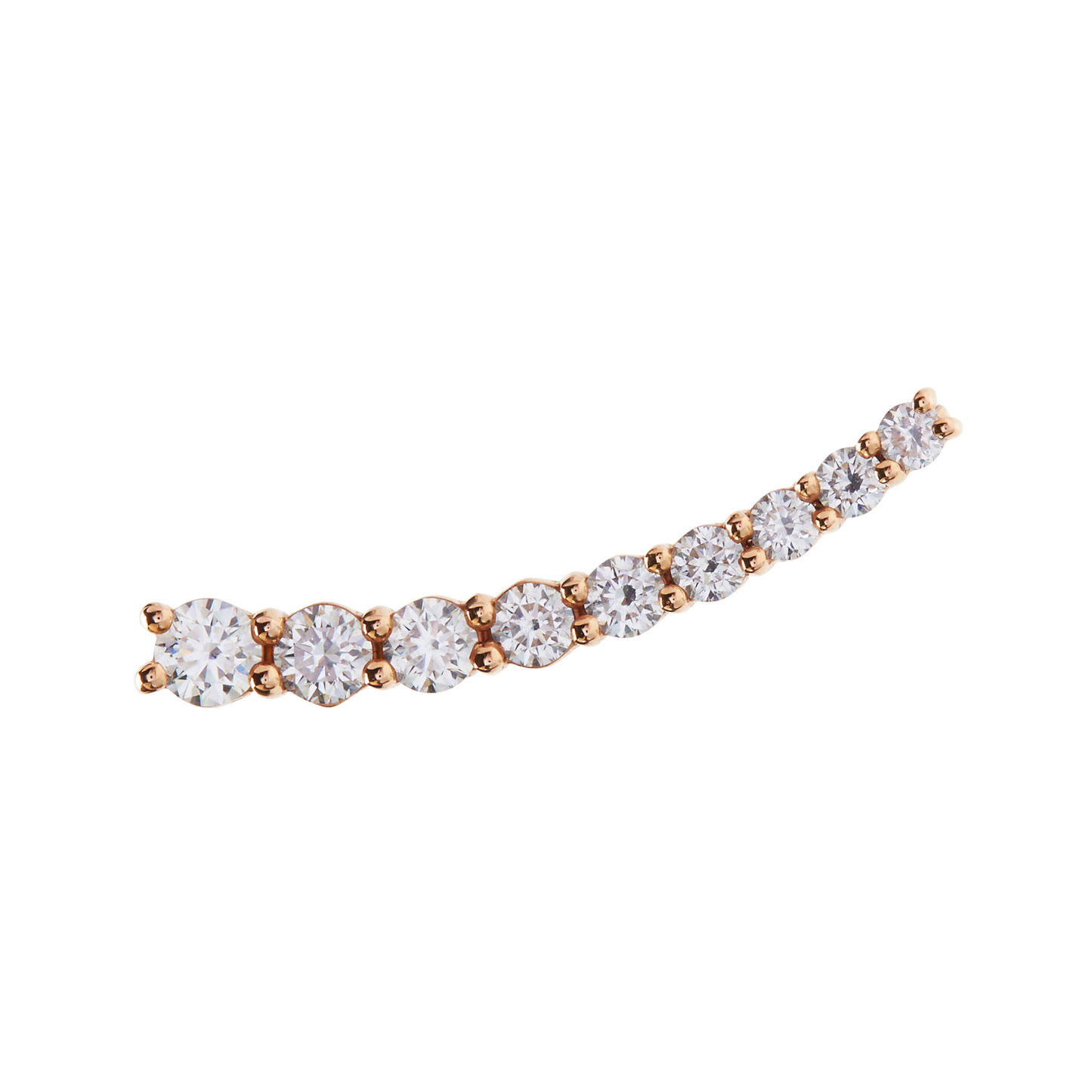 Diamond Ear Cuff - Right