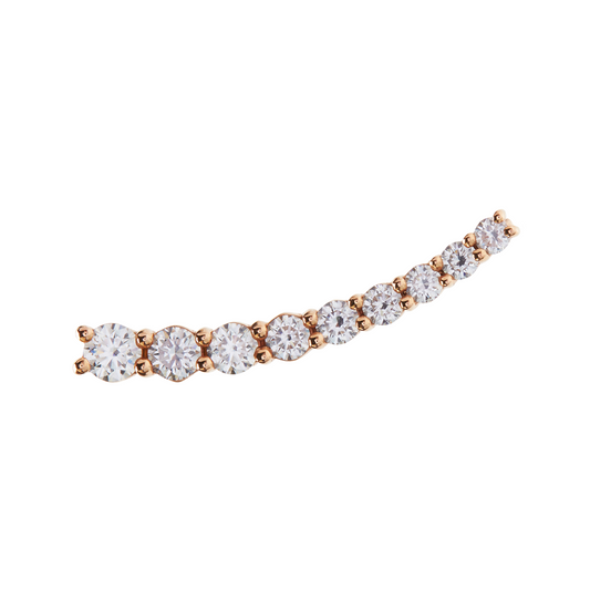 Diamond Ear Cuff - Left