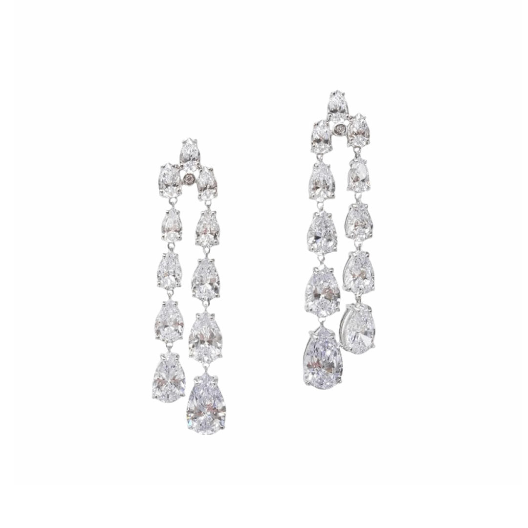 Diamond Waterfall Earrings
