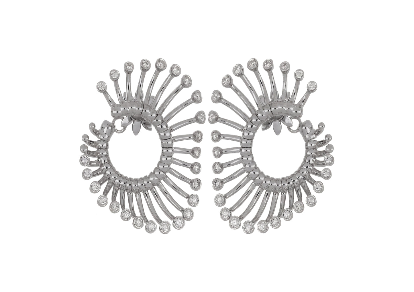 Diamond Fireworks Earrings