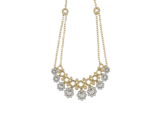Circular Cluster Necklace