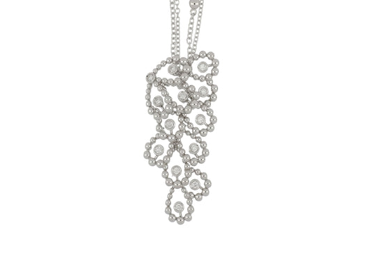 Diamond Lace Necklace