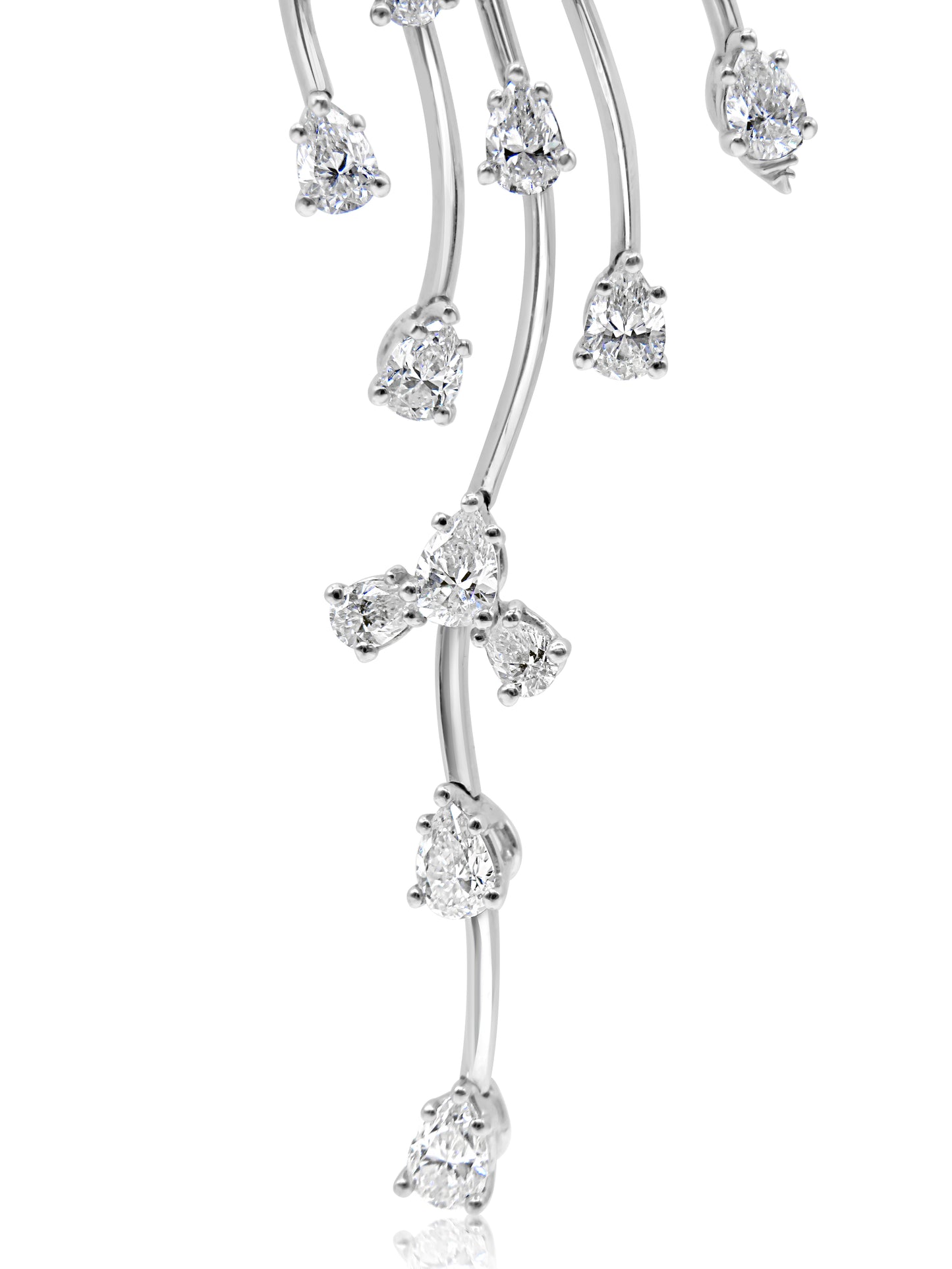 Diamond Cascade Earrings