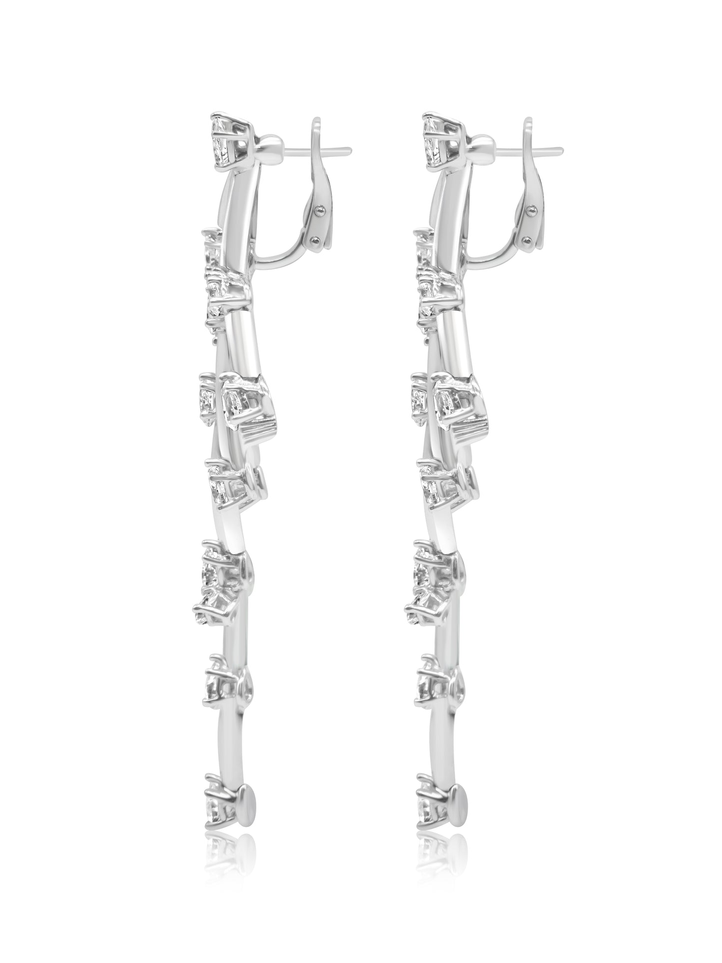 Diamond Cascade Earrings