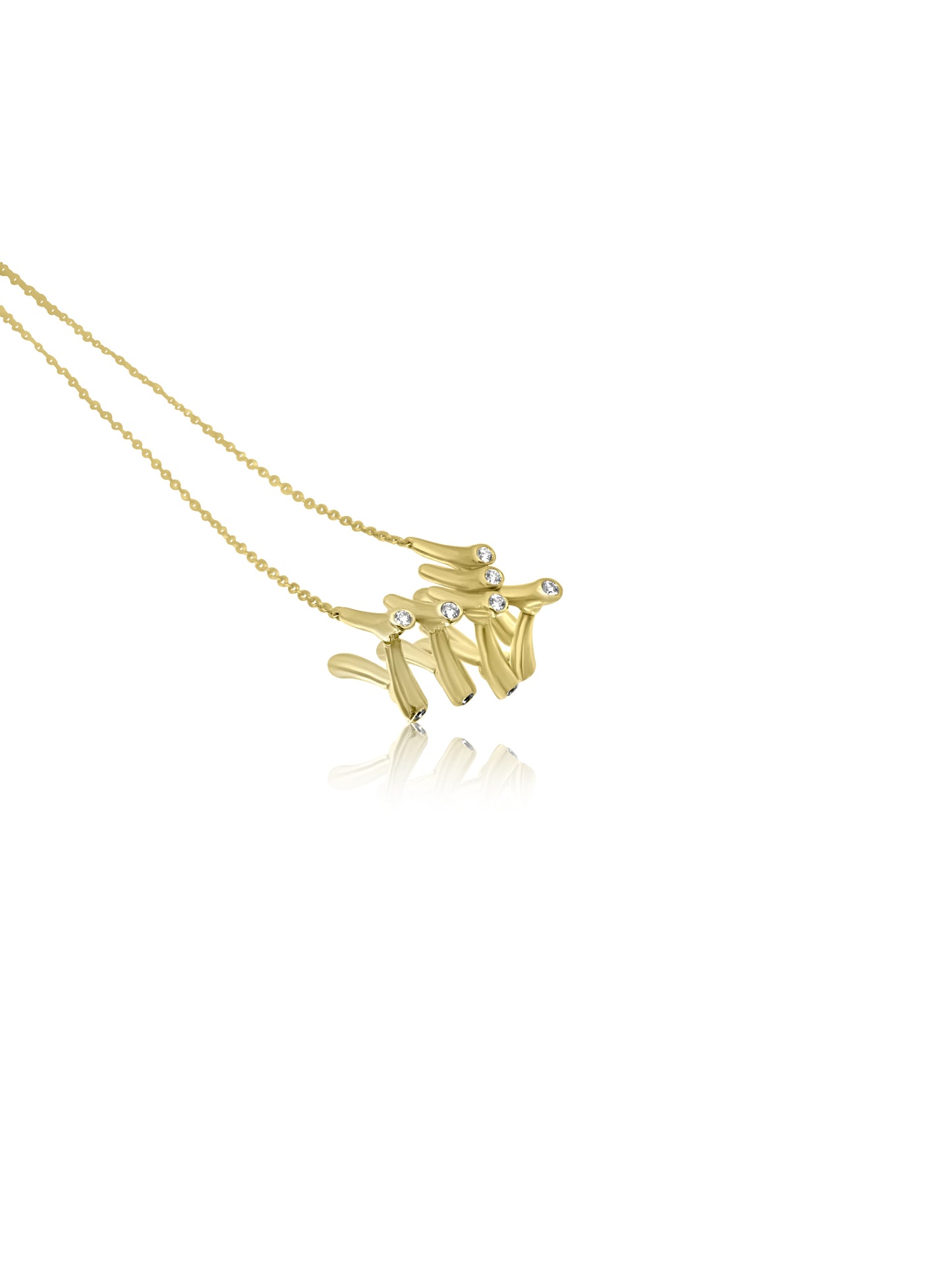 Diamond Waterfall Necklace
