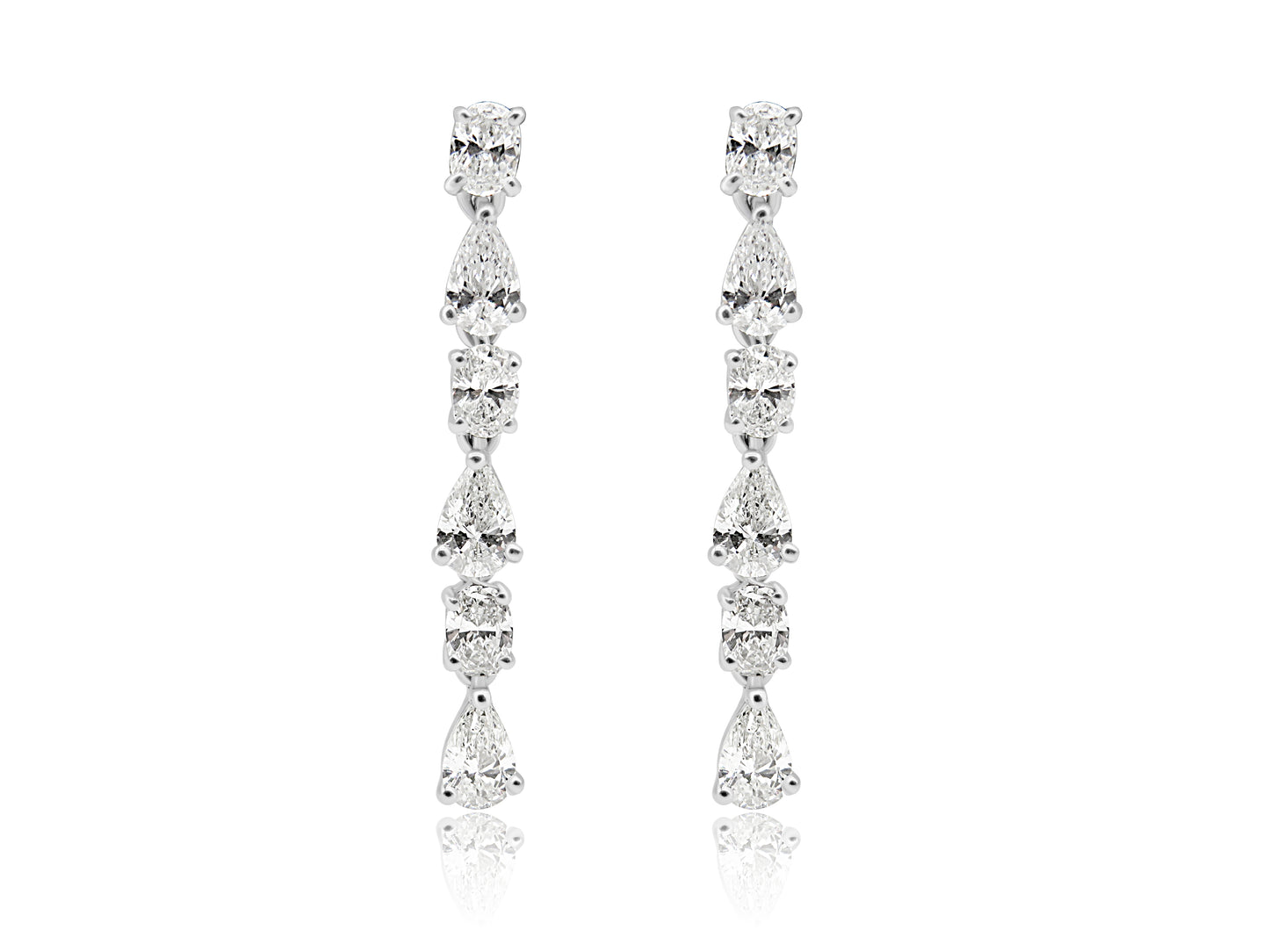 Diamond Drop Earrings