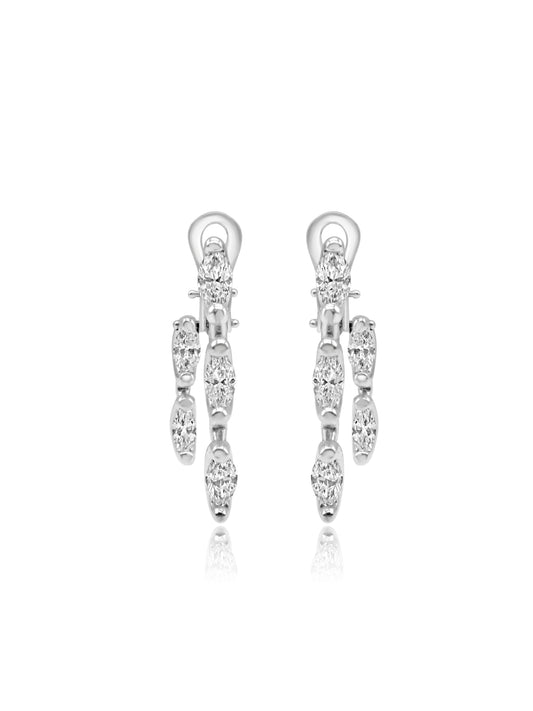 Diamond Drop Earrings