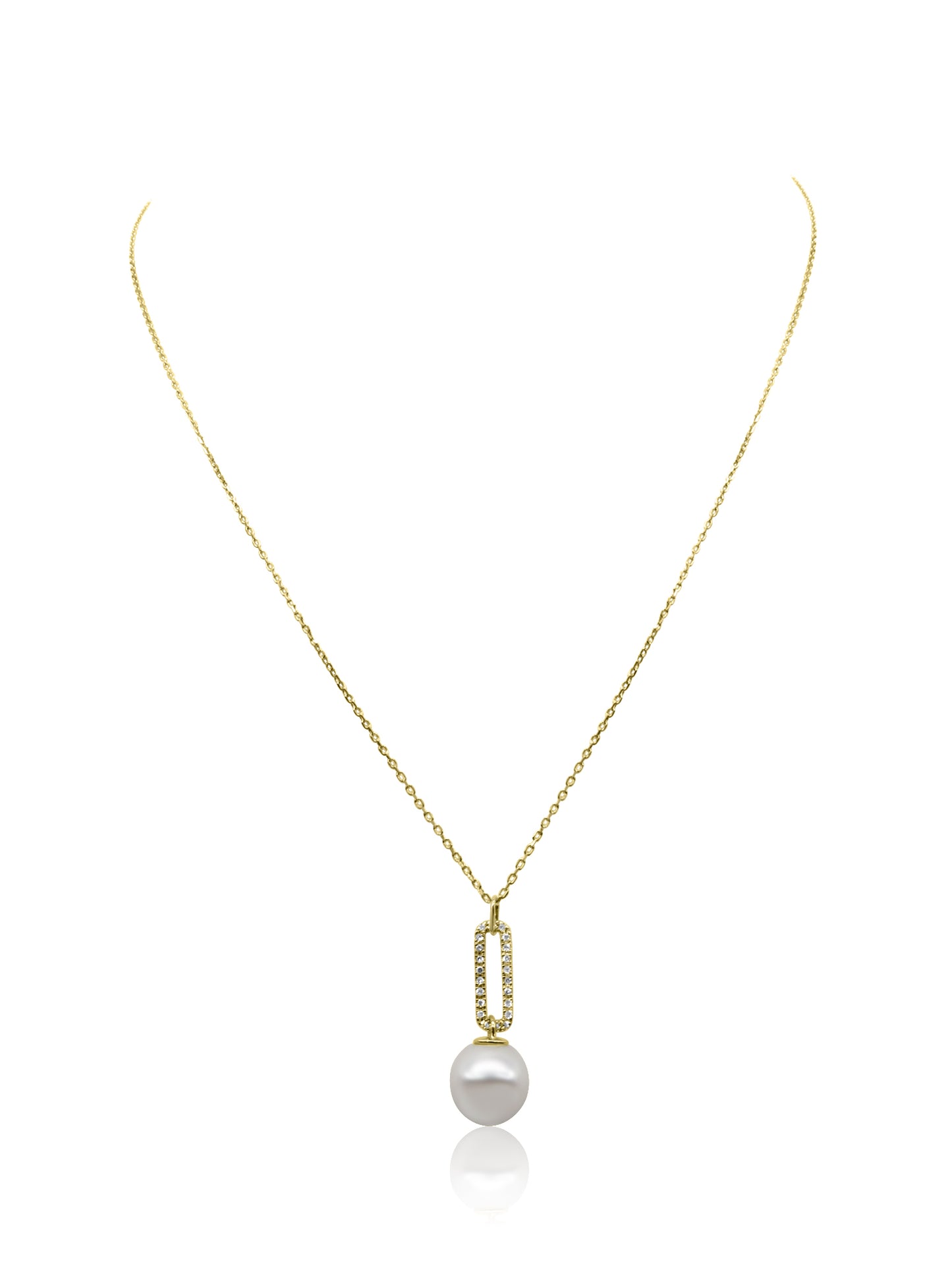 Pearl and Diamond Pendant