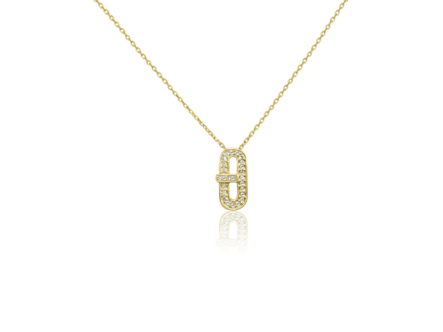 Diamond Link Pendant