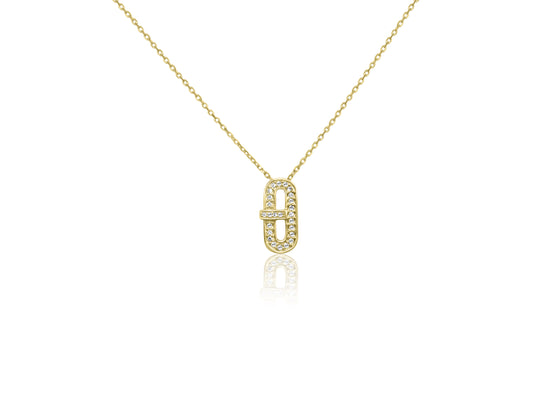 Diamond Link Pendant