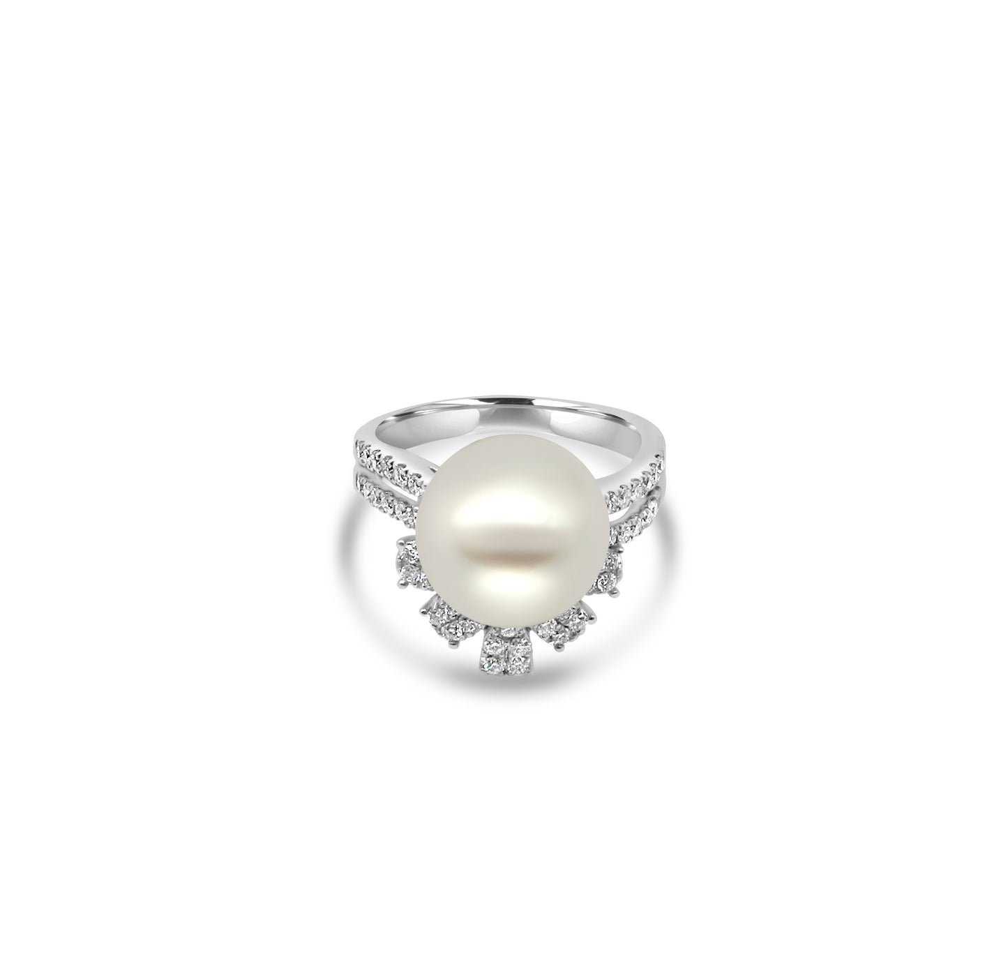 Pearl and Diamond Ring