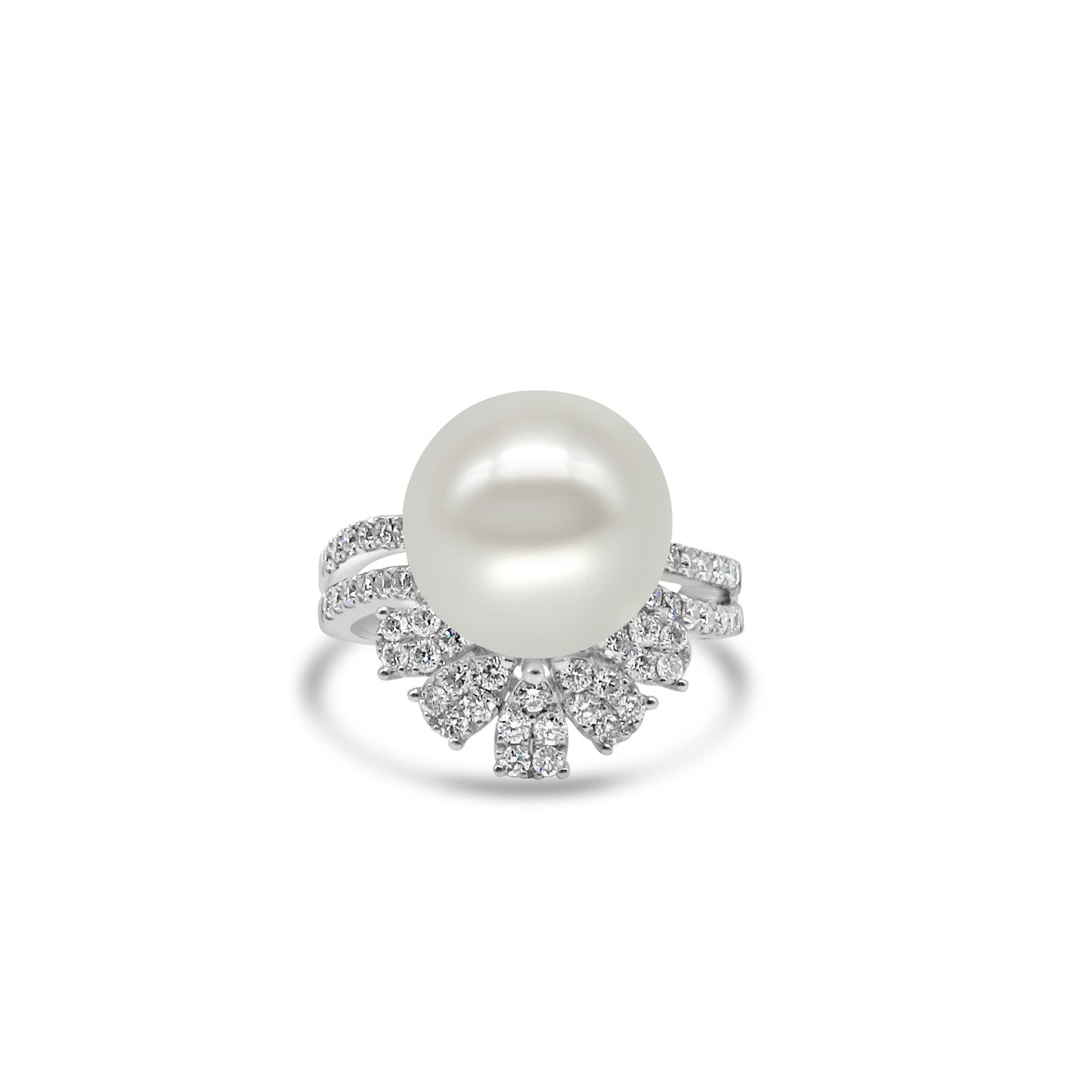Pearl and Diamond Ring