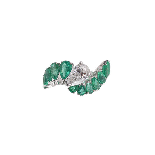 Emerald Diamond Ring