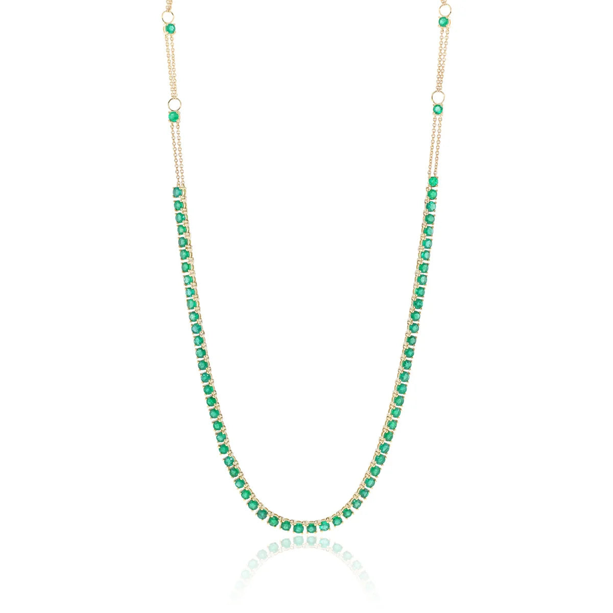 Riviera Emerald Necklace