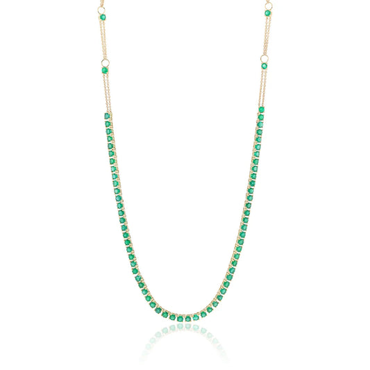 Riviera Emerald Necklace
