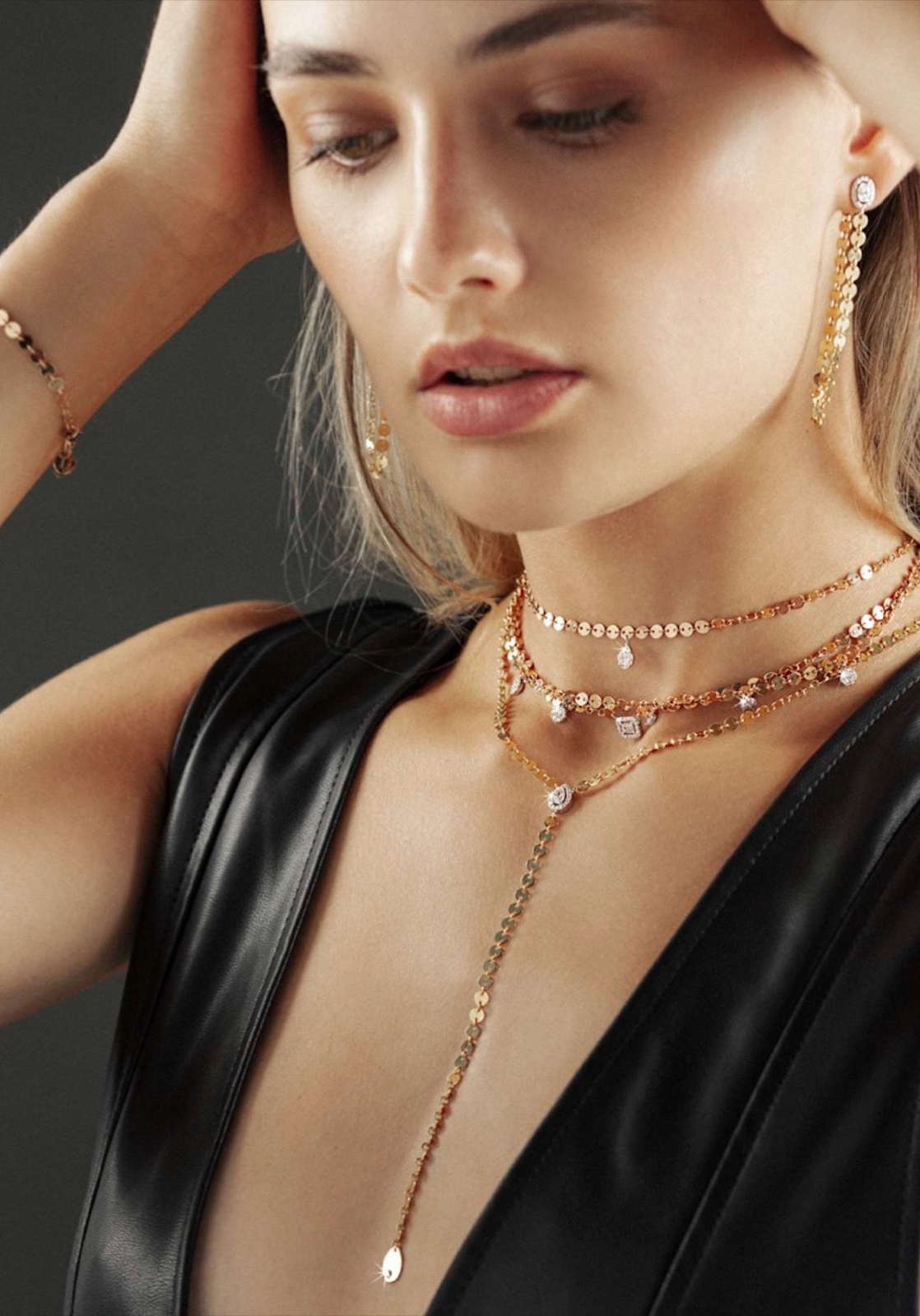 Diamond Drop Necklace