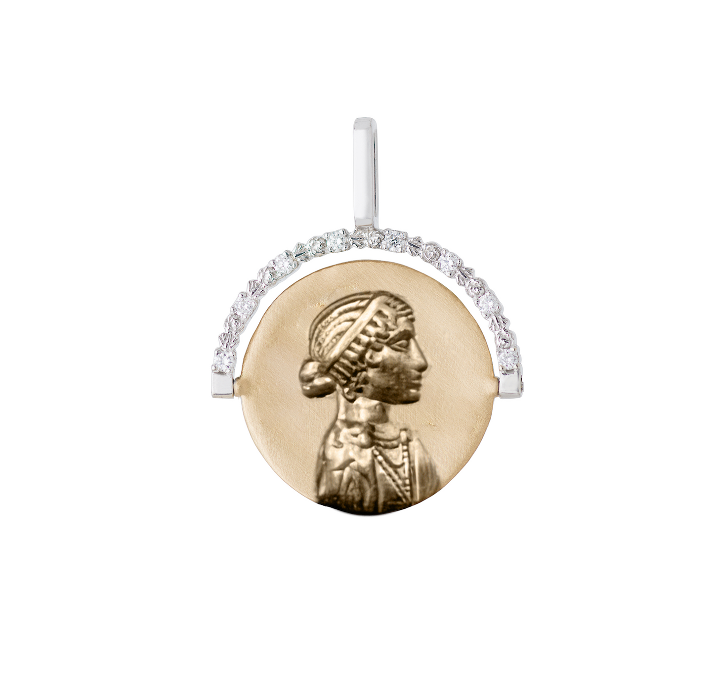 Empress and Emperor Coin Pendant