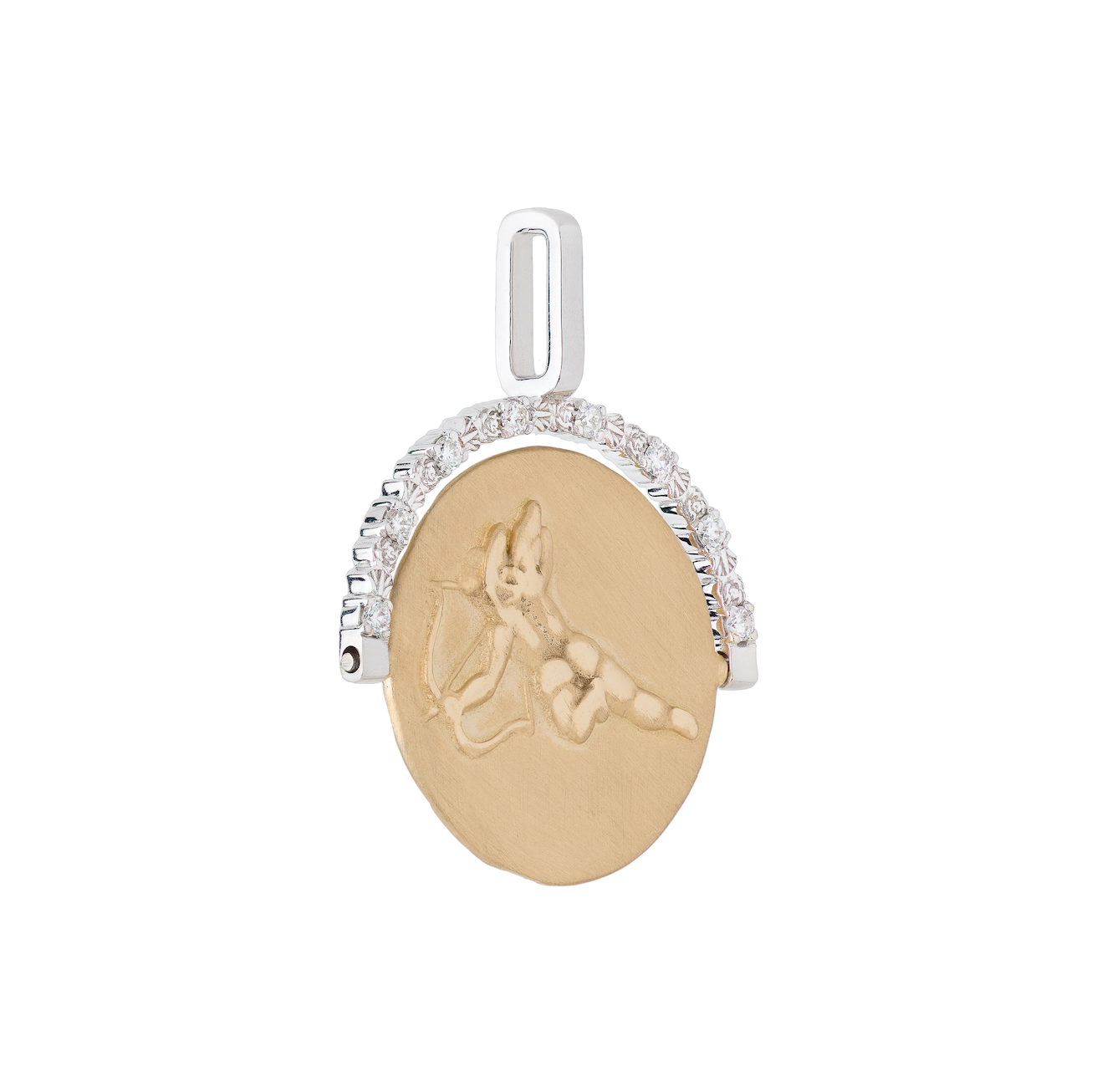 Lover and Hermit Coin Pendant