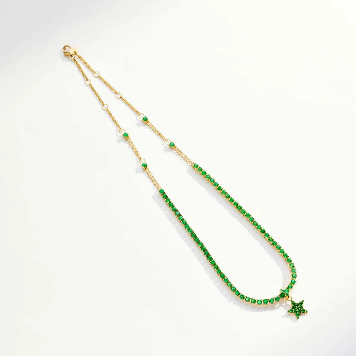 Riviera Emerald Necklace